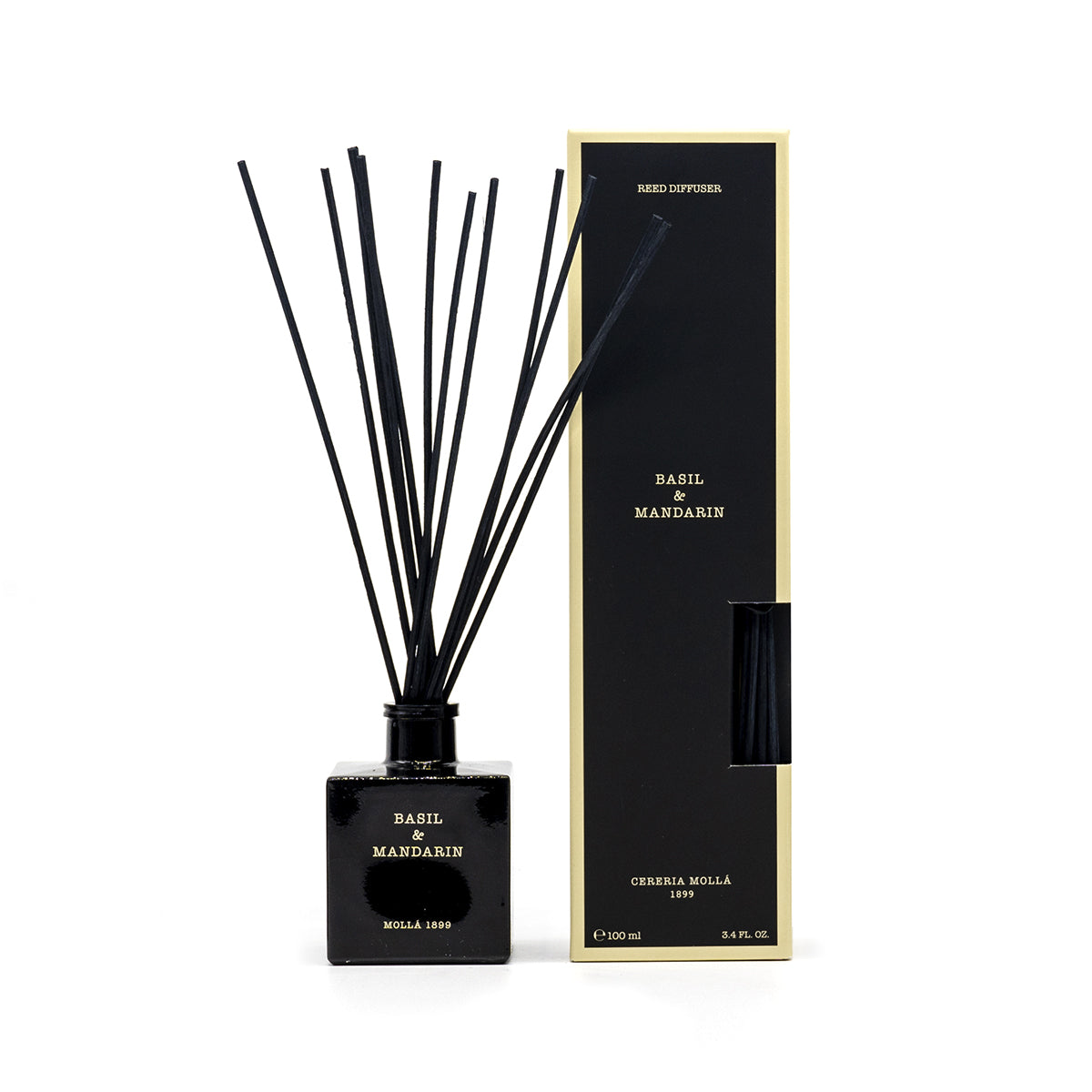 Cereria Molla 1899 Mikado Basil & Mandarin Raumduft Diffuser Premium