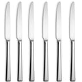 Invicta 6er Set Vorspeisen-/Dessertmesser 18/10 Edelstahl Rostfrei 196mm spülmaschinenfest
