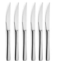 Invicta 6er Set Steakmesser / Pizzamesser  18/10 Edelstahl Rostfrei 227mm spülmaschinenfest