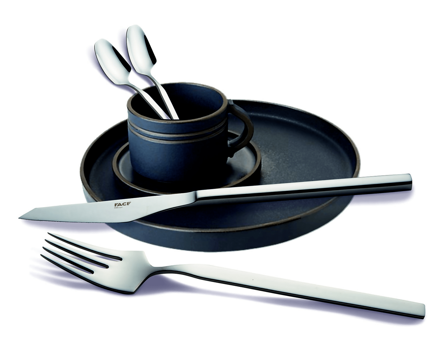 Caracas Premium Besteck Set 6 Personen 24 tlg Essbesteck 18/10 Edelstahl Rostfrei spülmaschinengeeignet