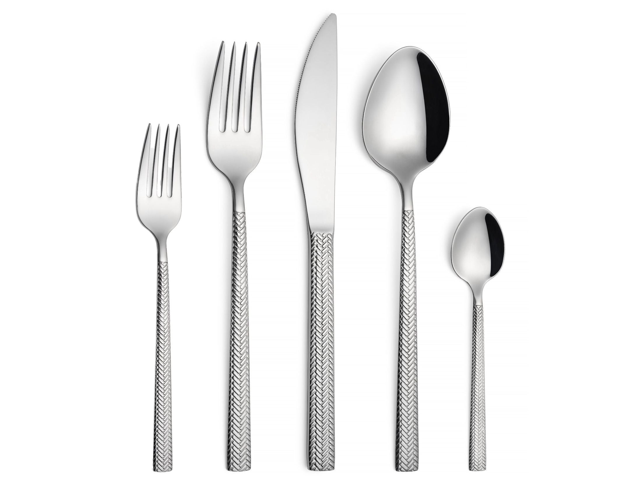 Hera Besteck Set 12 Personen 60 tlg Essbesteck 18/10 Edelstahl Rostfrei spülmaschinengeeignet