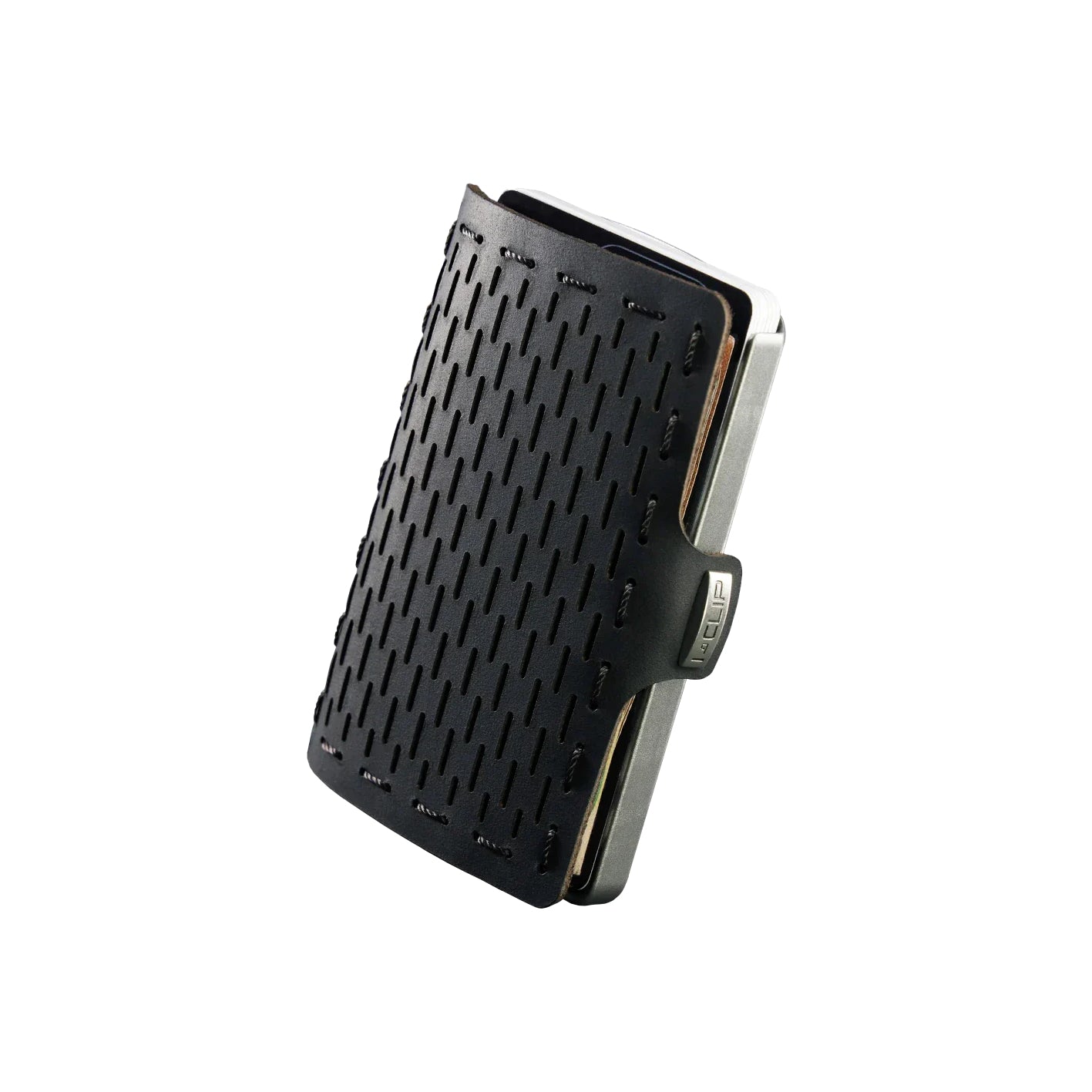 I-CLIP Original Silber mit Münzfach Black