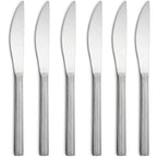 Hera 6er Set Menümesser 18/10 Edelstahl Rostfrei 230mm spülmaschinenfest